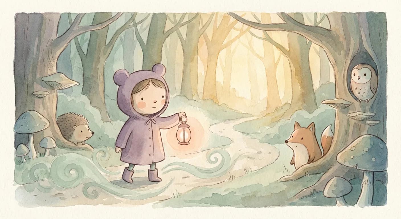 Illustration for childhood anxiety guide