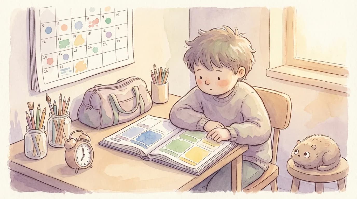 Illustration for ages 9-12