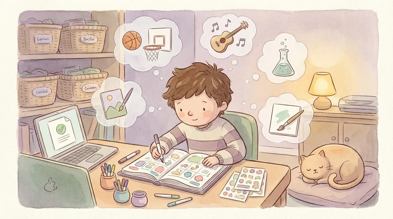 Illustration for ages 9-12