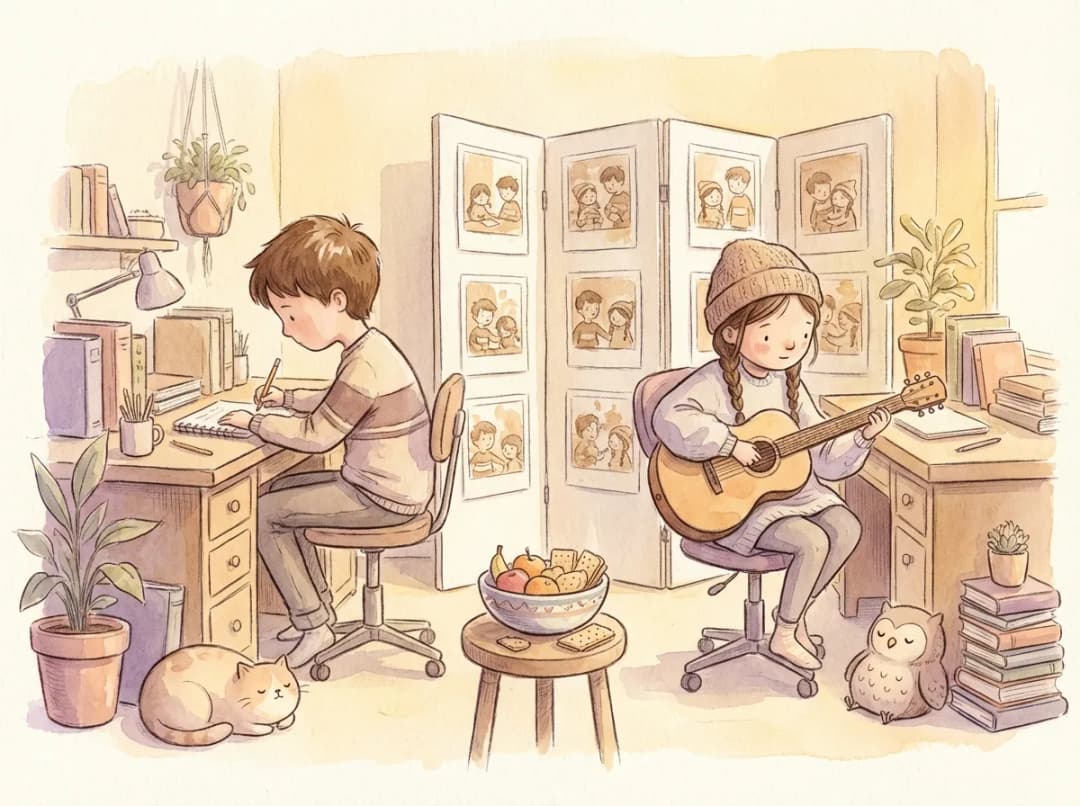 Illustration for ages 9-12