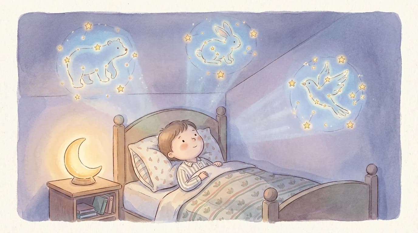 Illustration for nighttime fears