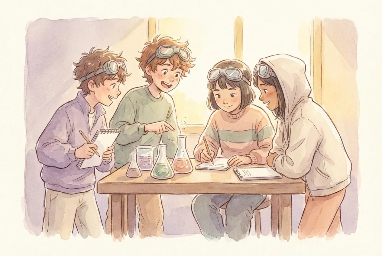 Illustration for ages 9-12