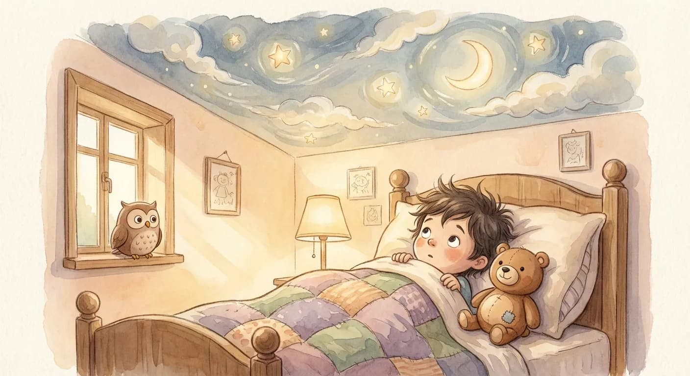 Illustration for sleep challenges guide